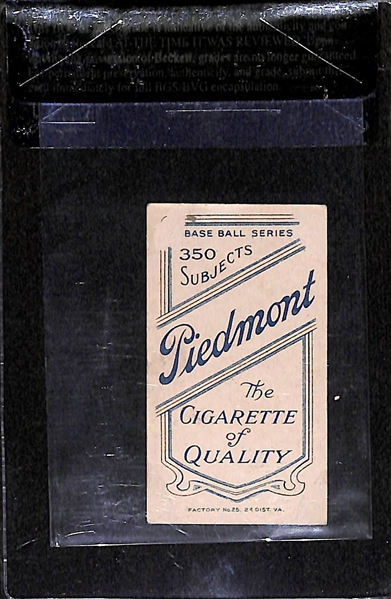 1909-11 T206  Ty Cobb - Bat on Shoulder - Piedmont Back - BVG 1.5 - HOF